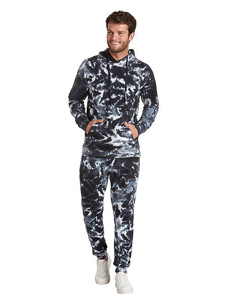 Zuni Tie-Dye Fleece Jogger Pants - Stylish & Comfortable Loungewear-Noveltiesmart.com