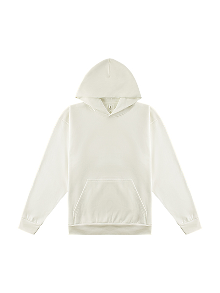 "Oversized Pullover Hoodie - 12oz Heavyweight Fleece with Drop Shoulder Fit"