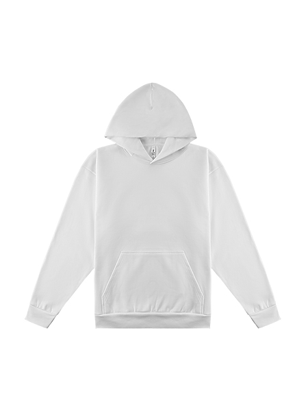 "Oversized Pullover Hoodie - 12oz Heavyweight Fleece with Drop Shoulder Fit"