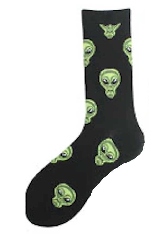 Mythical Creature Orange Unisex Crew Socks - Wholesale - NoveltiesMart.com Wholesale