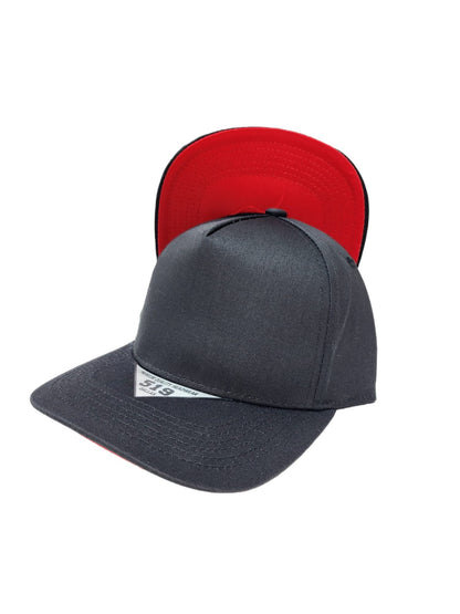 519 Blank Plain Cotton Twill Five Panel Pro Style Cap