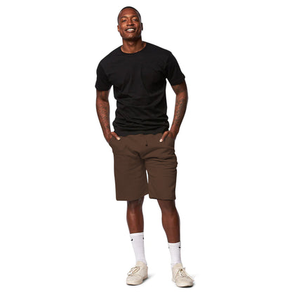 "Smart Blanks Premium Midweight Fleece Shorts - Comfortable & Customizable with Elastic Waistband"