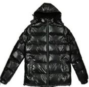 "Men's Shiny Puffer Jacket with Sherpa Lining - Warm & Stylish Winter Jacket"