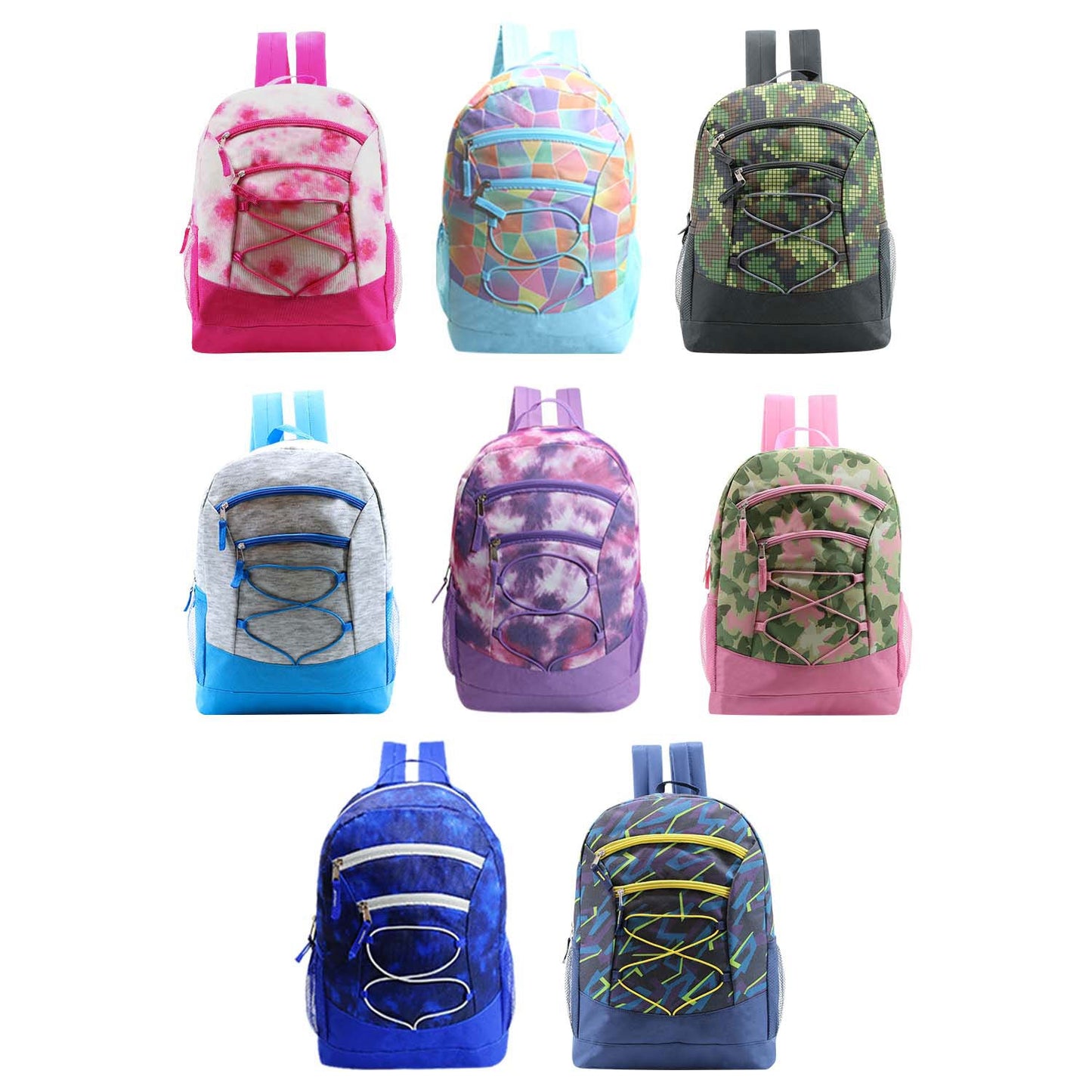 Bulk Case of 12 Backpacks and 12 Winter Item Sets and 12 Hygiene Kits - Wholesale