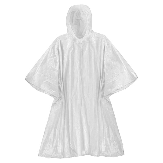 Disposable Rain Ponchos - Clear NoveltiesMart Wholesale