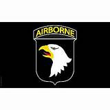 Airborne 3' x 5' Flag – High-Quality Polyester Flag with Grommets