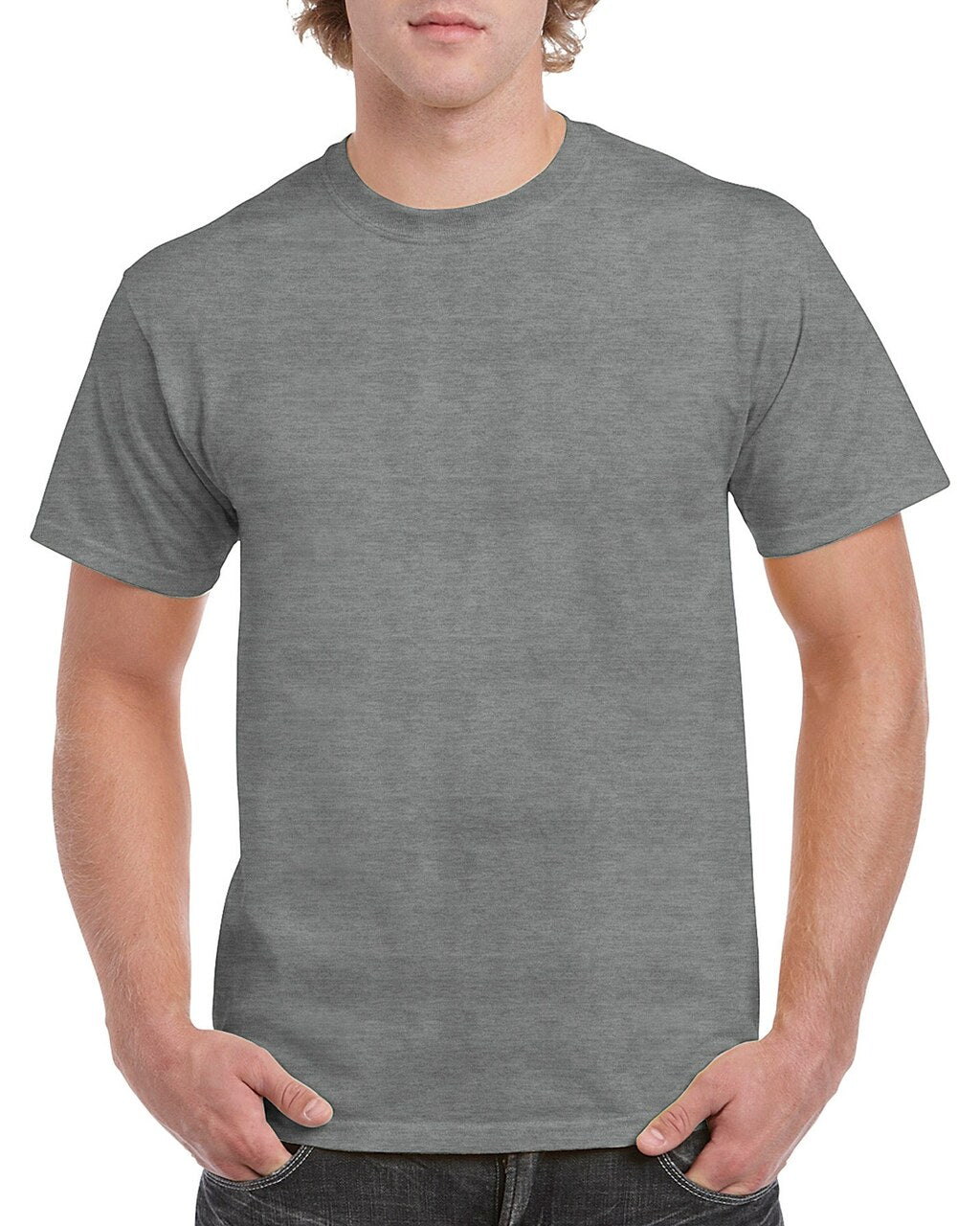 Gildan Heavy Cotton G5000 Adult T-Shirts - 100% Pure Cotton, Comfortable & Durable.