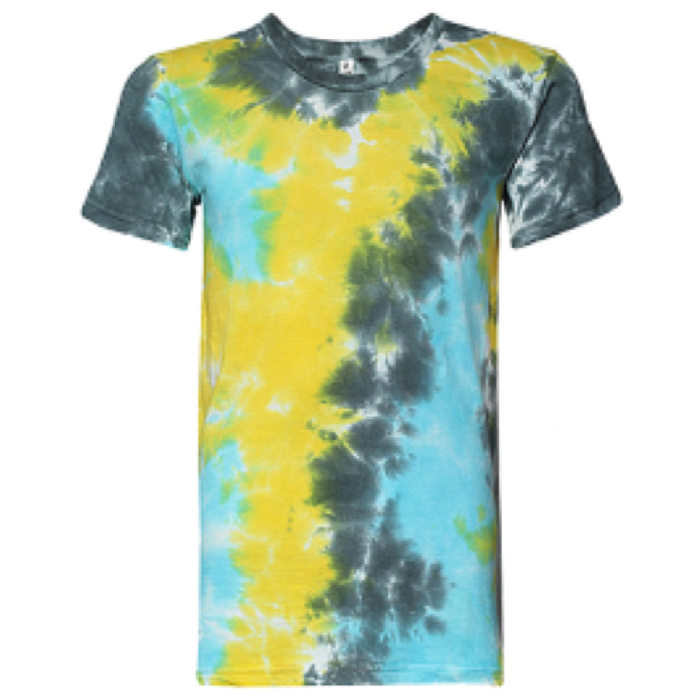 Tie-Dye Groove Splash Short Sleeve T-Shirt - Vibrant & Stylish Comfort-Noveltiesmart.com