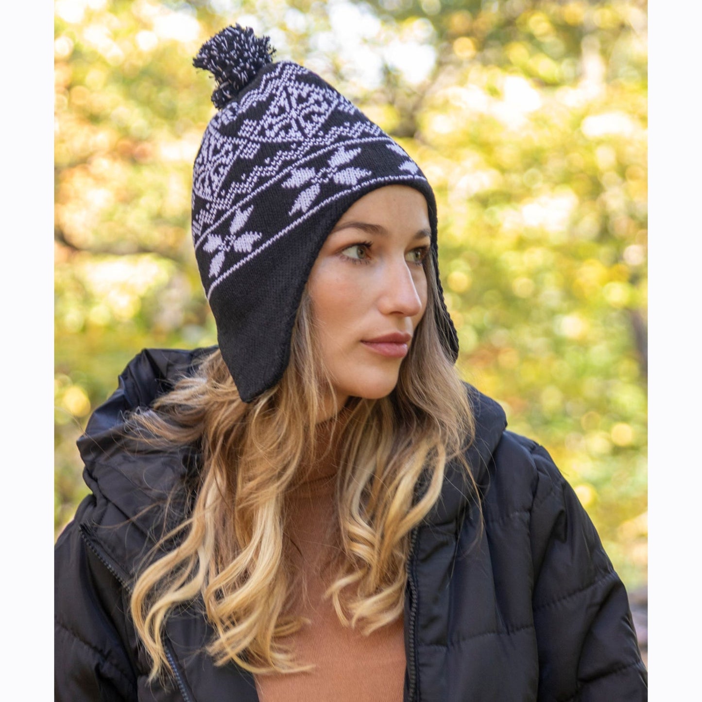 Adult Toboggan Winter Hat with Ear Flaps NoveltiesMart Wholesale