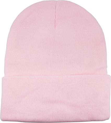 Soft Warm Long Beanie Ski Cap Unisex Multicolor (Pack of 12)