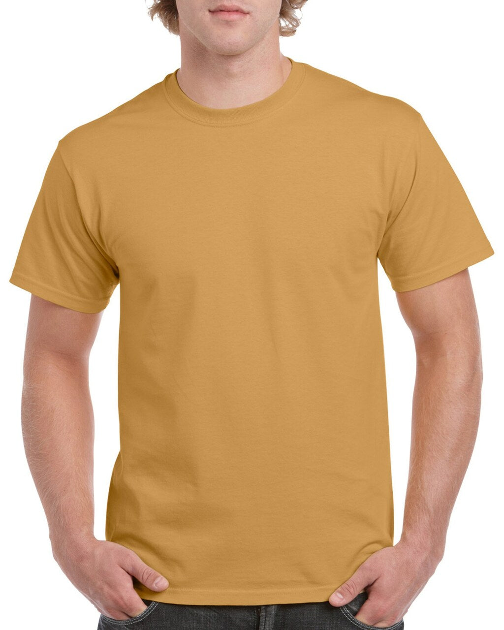 Gildan Heavy Cotton G5000 T-Shirts - 100% US Cotton, Durable Midweight Fabric, Classic Fit.