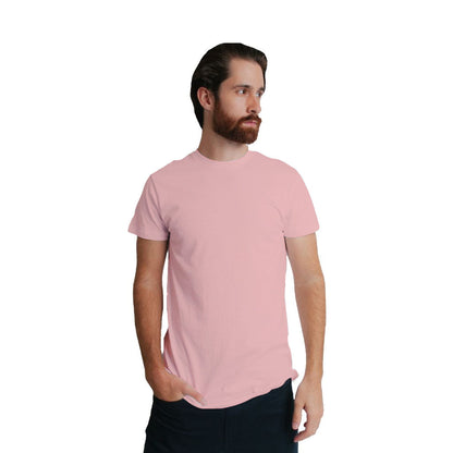 "Adult Short Sleeve Soft-Style T-Shirt – 100% Ring-Spun Cotton, Retail Fit, Tear Away Label"