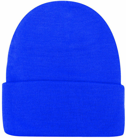 Soft Warm Long Beanie Ski Cap Unisex Multicolor (Pack of 12)