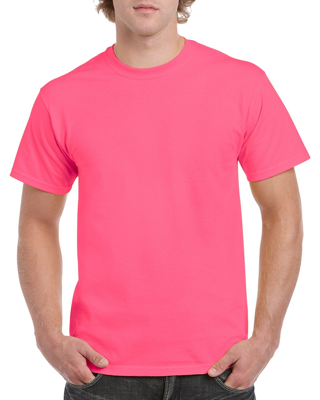 Gildan Heavy Cotton G5000 T-Shirts - 100% US Cotton, Durable Midweight Fabric, Classic Fit.