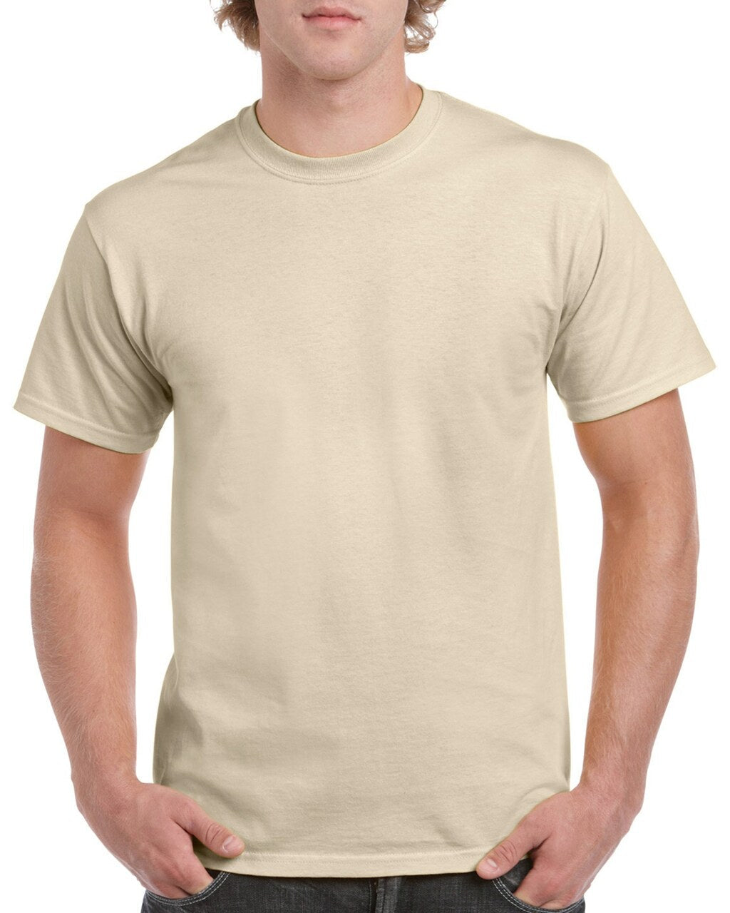 Gildan Heavy Cotton G5000 T-Shirts - 100% US Cotton, Durable Midweight Fabric, Classic Fit.