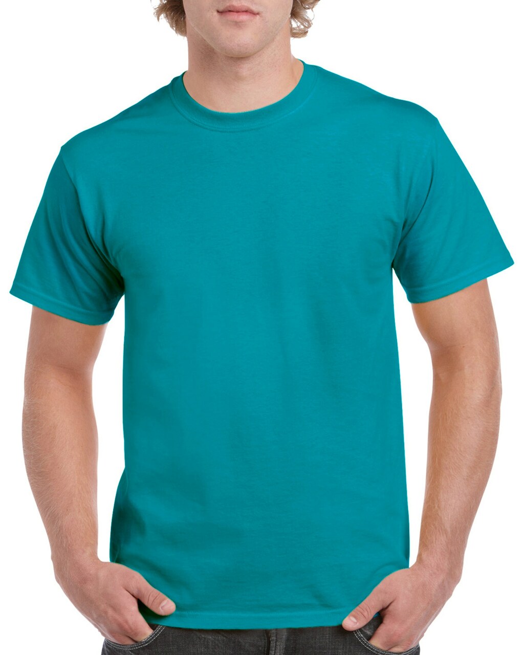 Gildan Heavy Cotton G5000 T-Shirts - 100% US Cotton, Durable Midweight Fabric, Classic Fit.