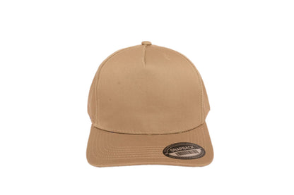 519 Blank Plain Cotton Twill Five Panel Pro Style Cap