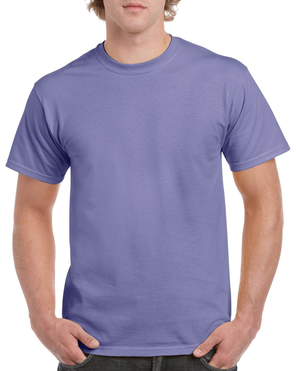 Gildan Heavy Cotton G5000 T-Shirts - 100% US Cotton, Durable Midweight Fabric, Classic Fit.